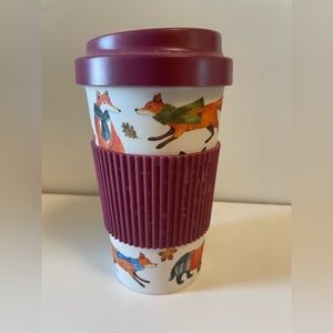 Reusable Bamboo Fall Travel Coffee Cup